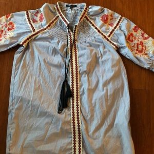 Revolve Romeo and Juliet Couture summer Cotton tunic dress